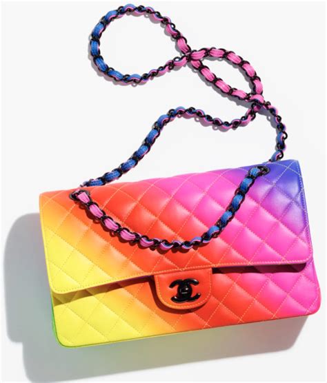 chanel rainbow bag uk|coco Chanel bag.